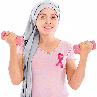 Exercise can reduce fatigue in breast cancer patients undergoing radiation featured image